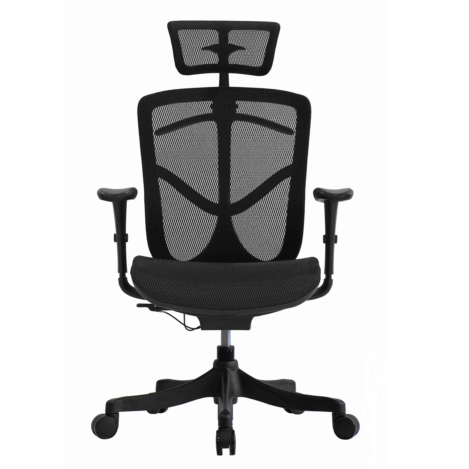 Front view of Brant ergonomic board room chair