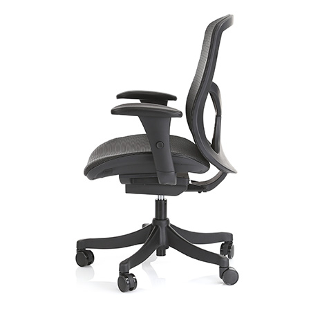 Brant ergonomic office chair by Ergohuman left side view