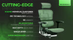 New innovative design features in the new Ergohuman 2 ergonomic office chair