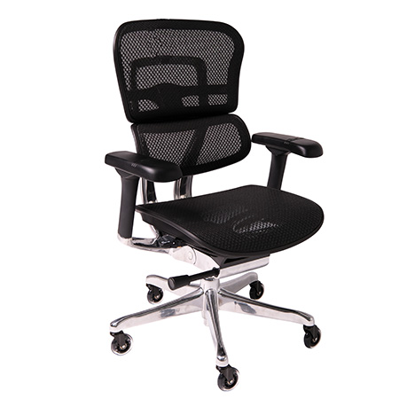 Ergohuman 2 Elite without headrest right front view