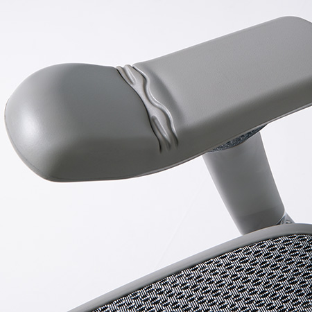 New 5D arm rest on an Ergohuman 2 Luxury Platinum ergonomic office chair