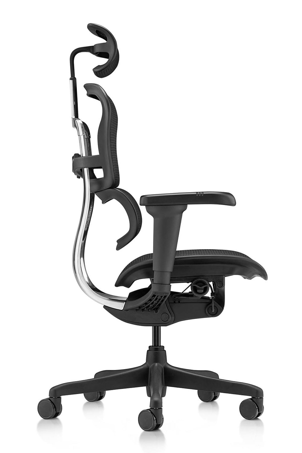 Ergohuman ultra Mesh in Black right side view