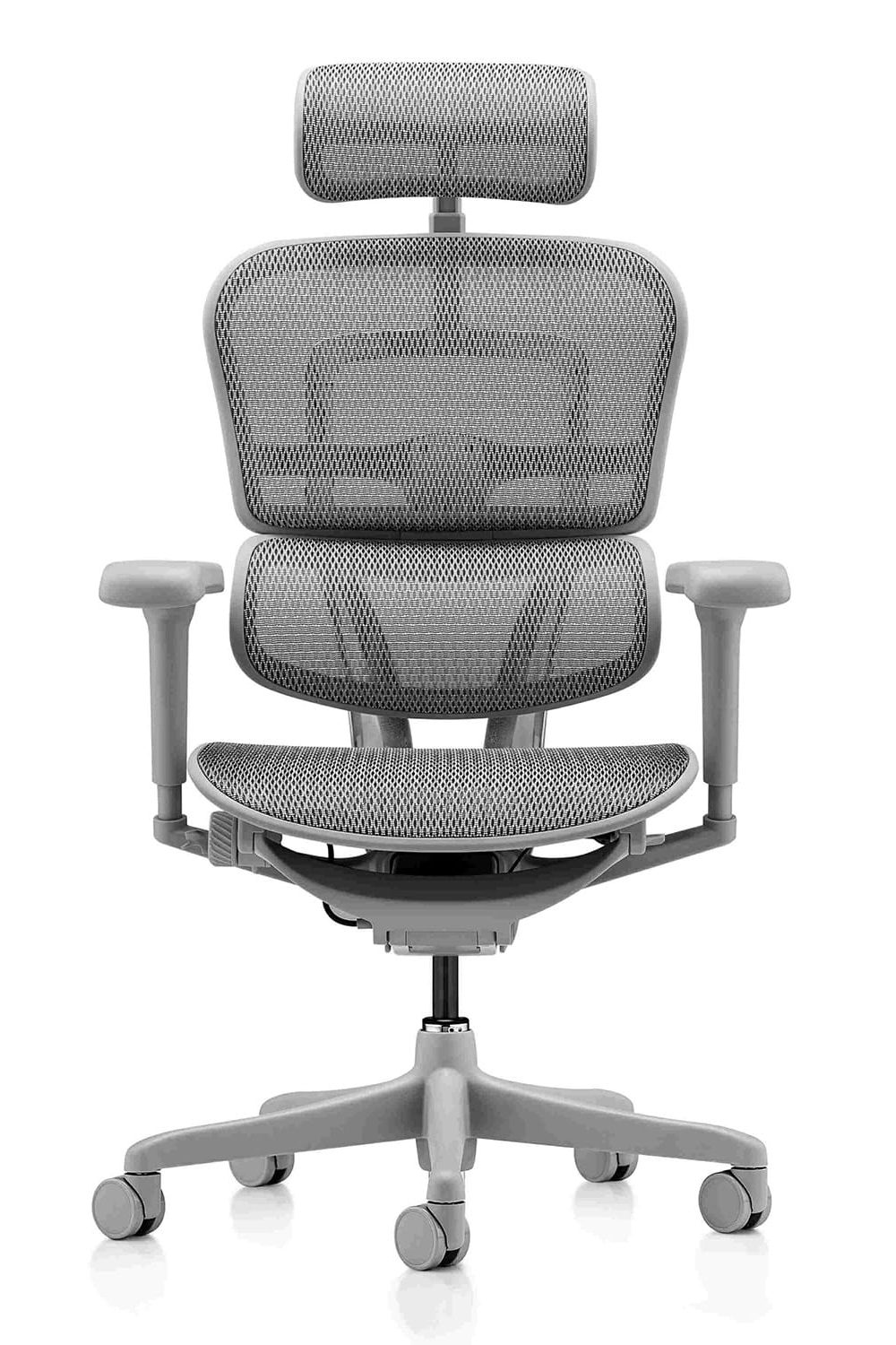 Ergohuman ultra Mesh in grey front view