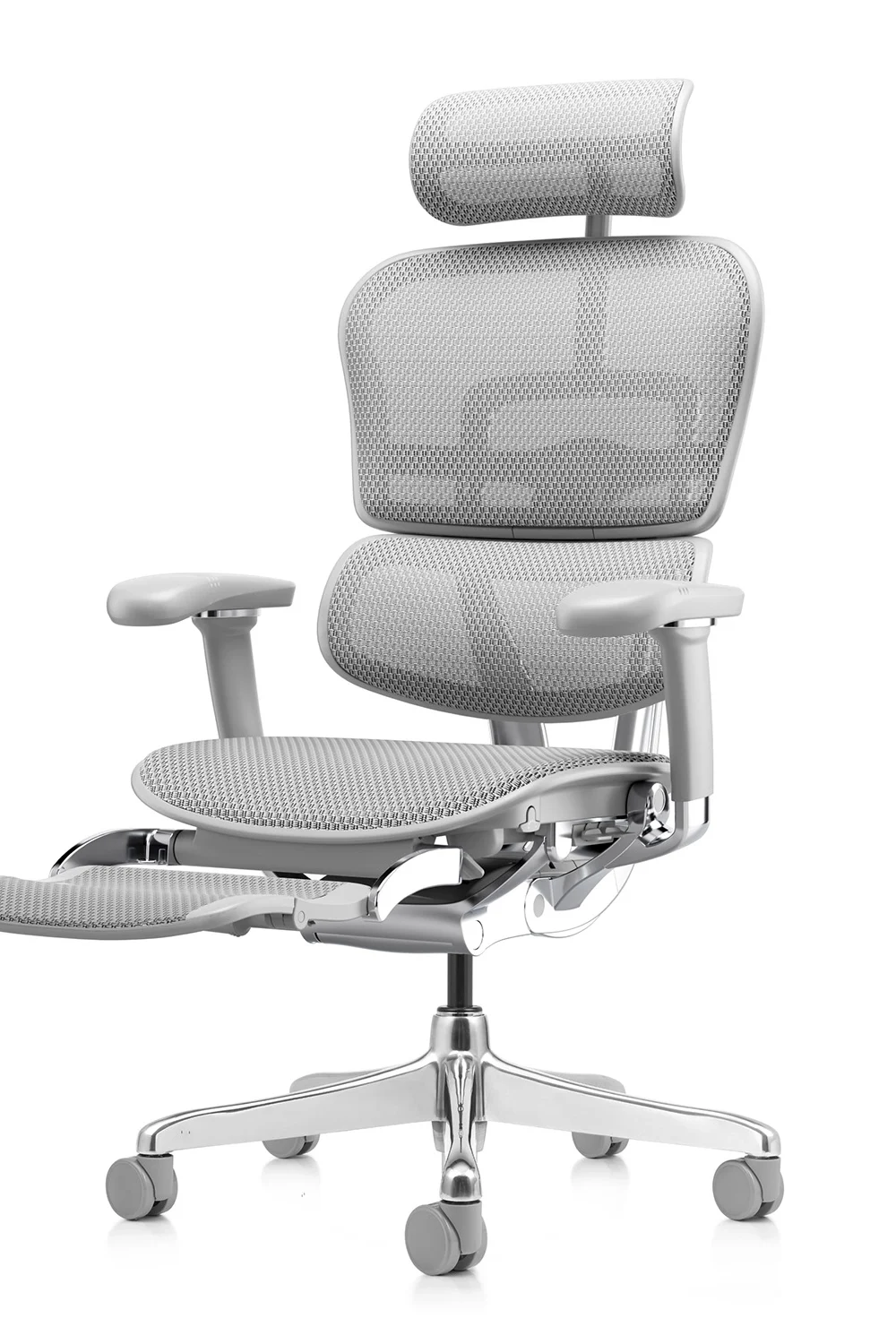 Ergohuman 2 Elite Platinum Mesh II Legrest - Image 2