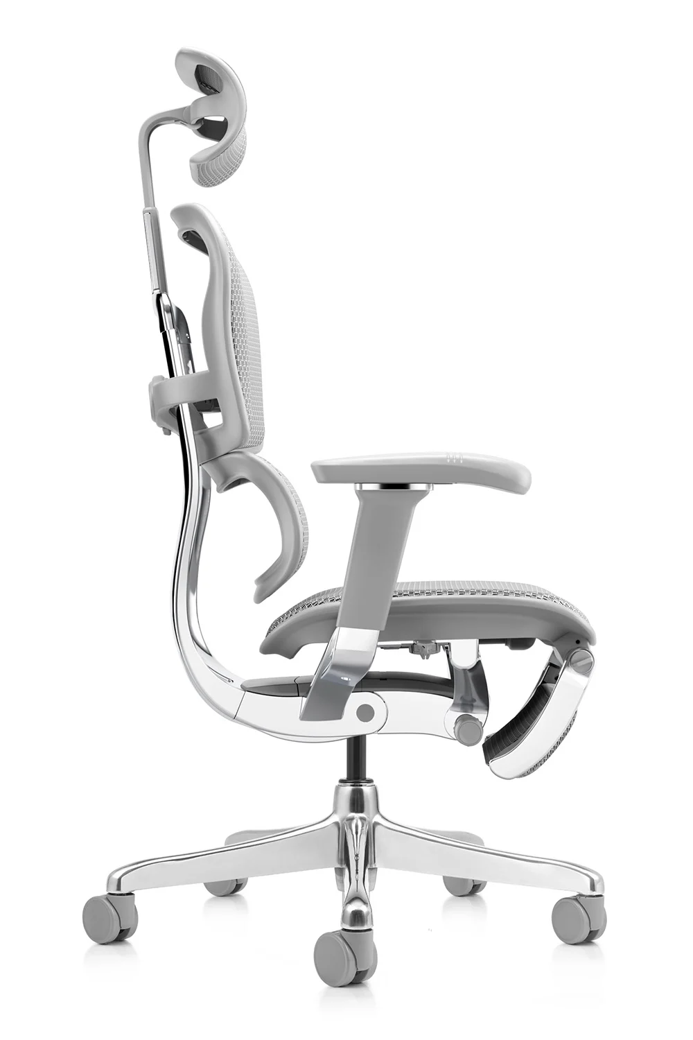 Ergohuman 2 Elite Platinum Mesh II Legrest - Image 3