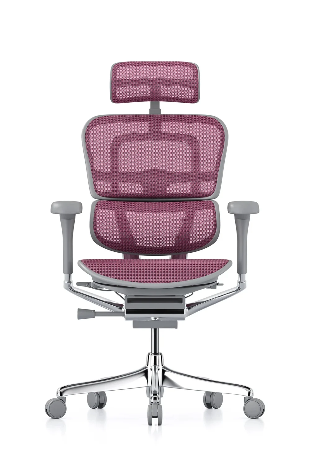 Ergohuman 2 Elite Platinum Mesh II Pink