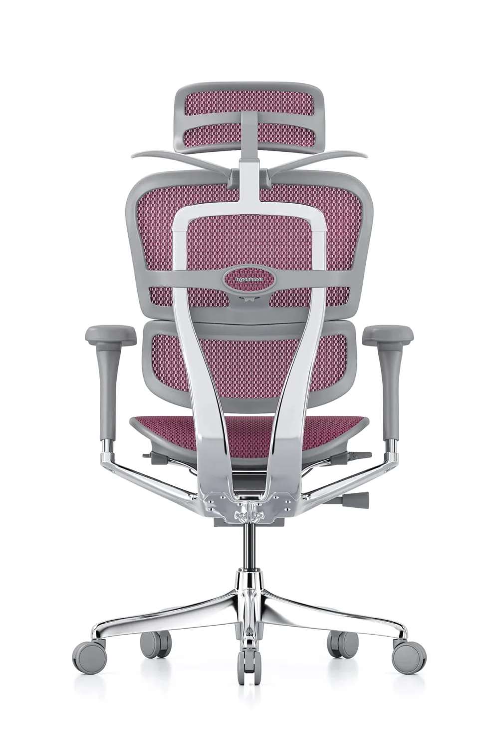 Ergohuman 2 Elite Platinum Mesh II Pink - Image 3