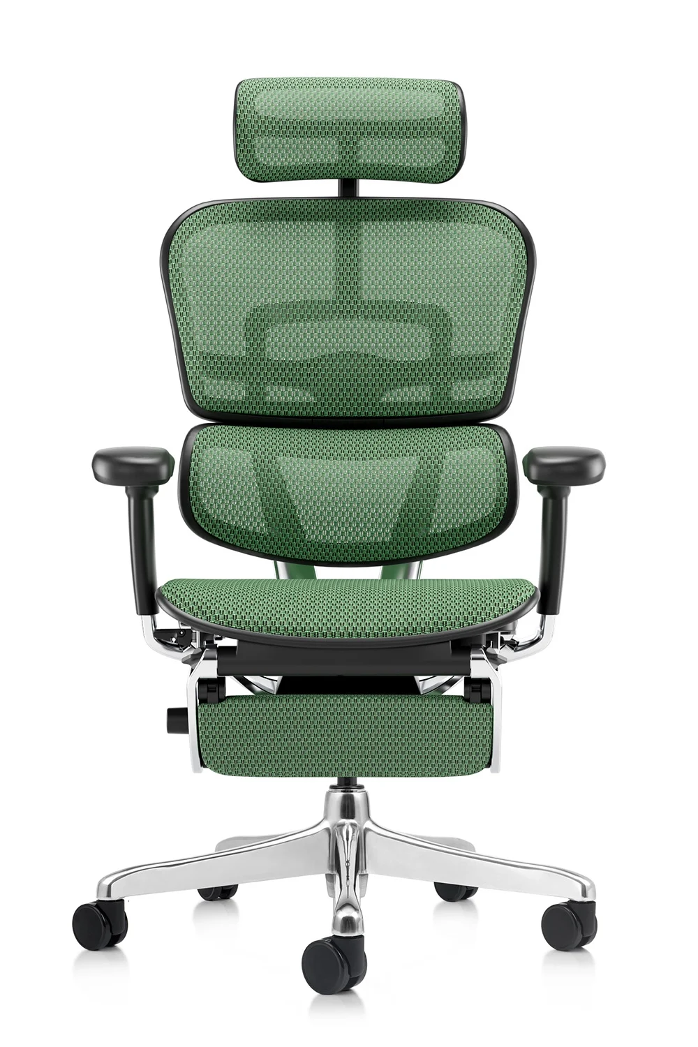Ergohuman 2 Elite Mesh II Green Legrest