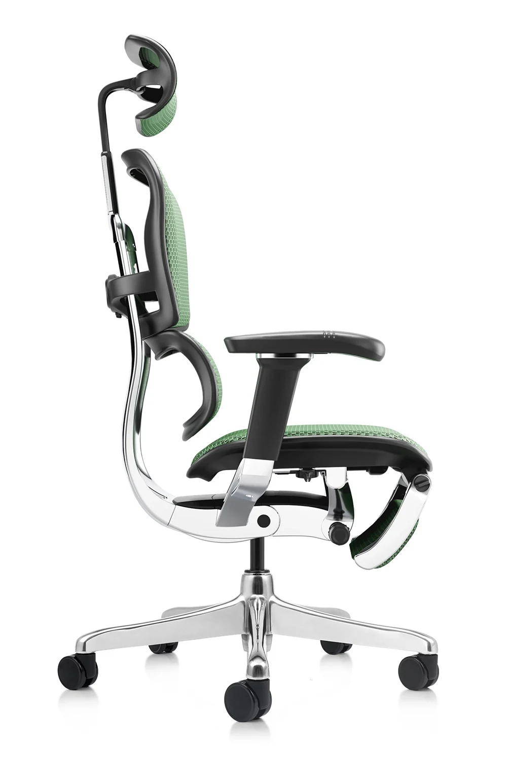 Ergohuman 2 Elite Mesh II Green Legrest - Image 4