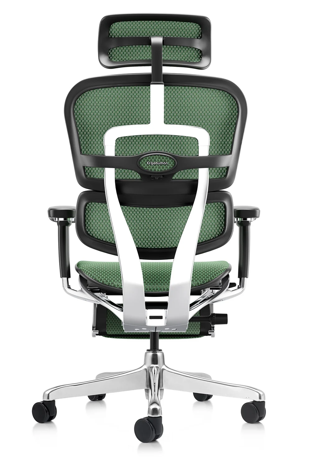 Ergohuman 2 Elite Mesh II Green Legrest - Image 5