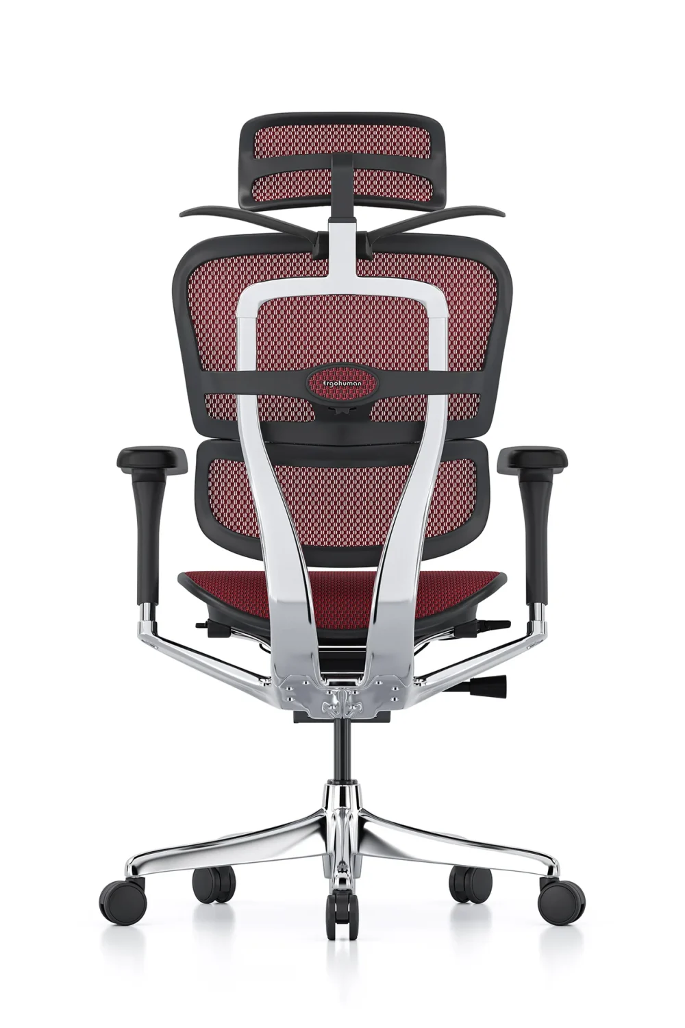 Ergohuman 2 Elite Mesh II Red - Image 3