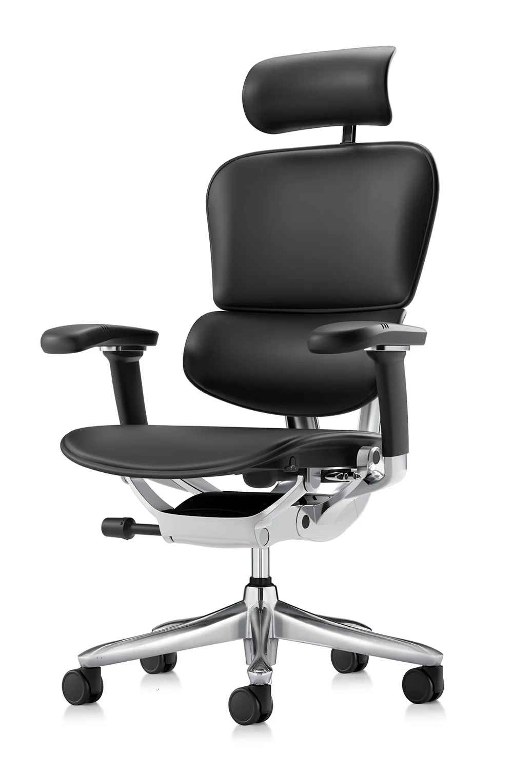 Ergohuman 2 Luxury SE Leather Black Legrest - Image 4