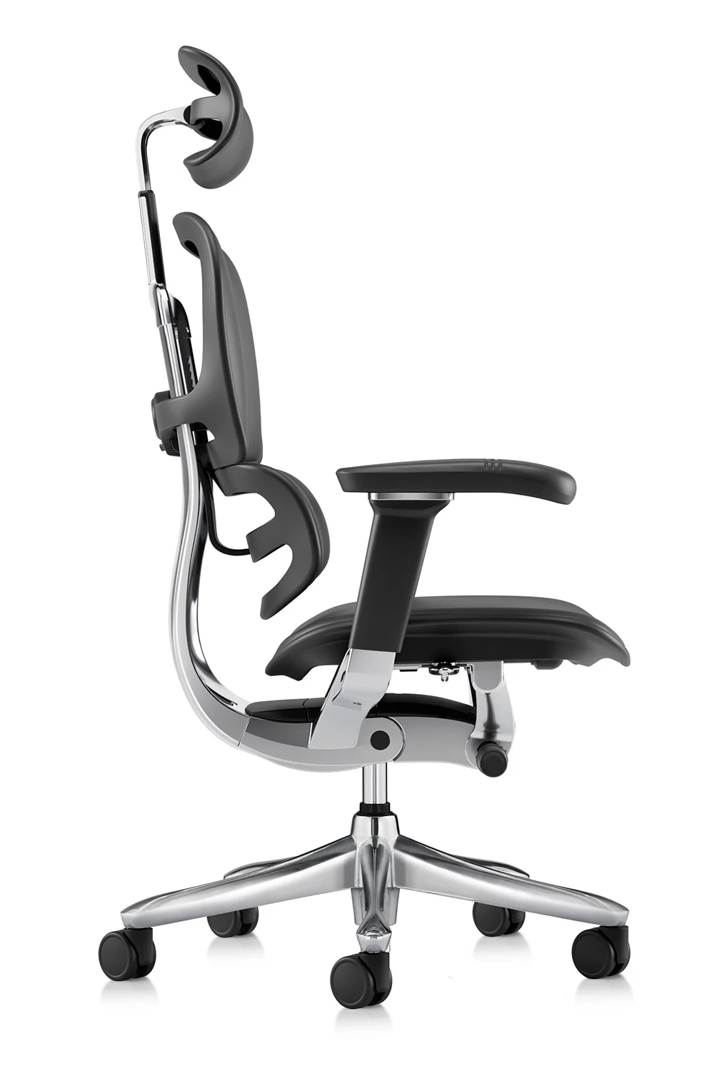 Ergohuman 2 Luxury SE Leather Black Legrest - Image 6