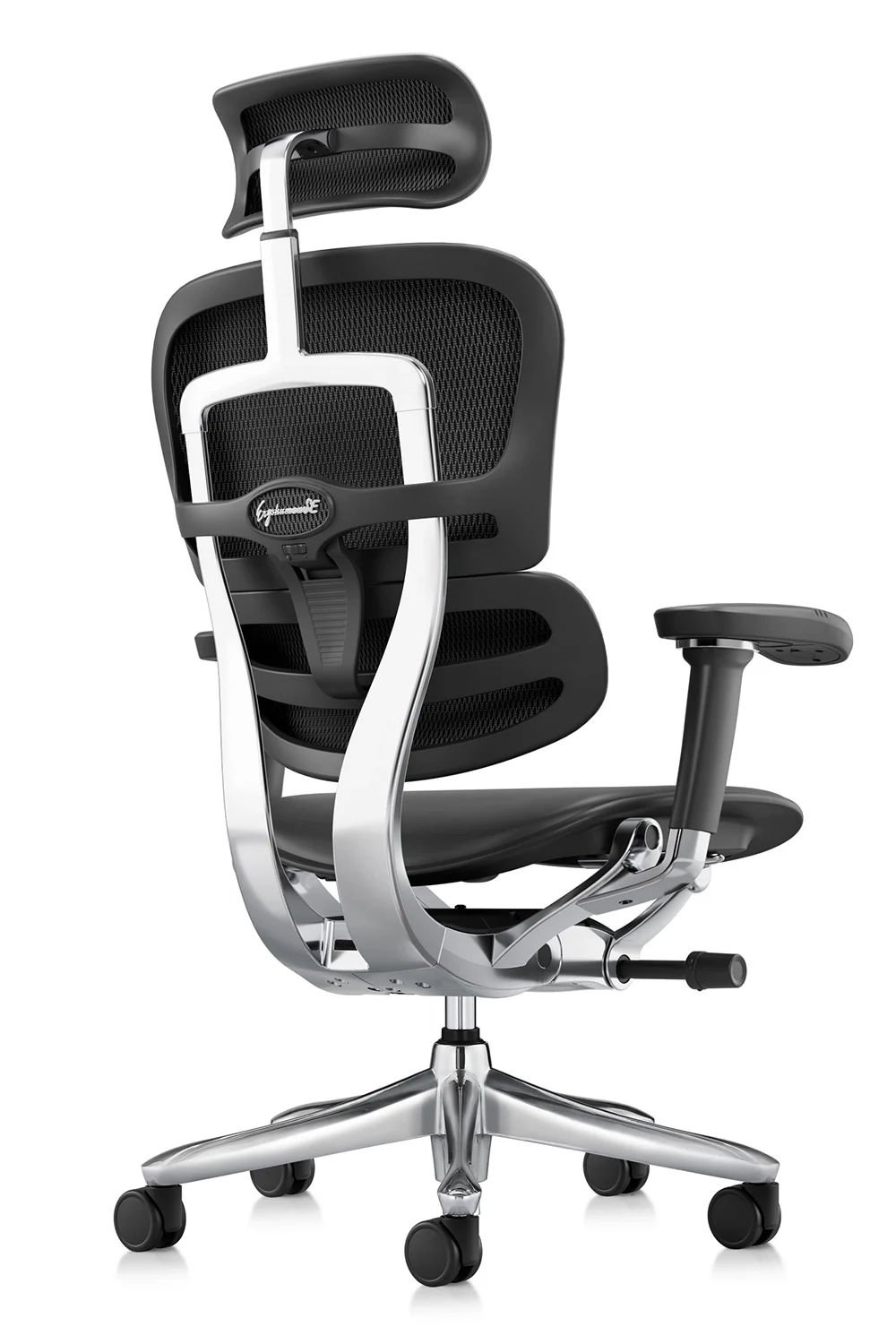 Ergohuman 2 Luxury SE Leather Black Legrest - Image 3