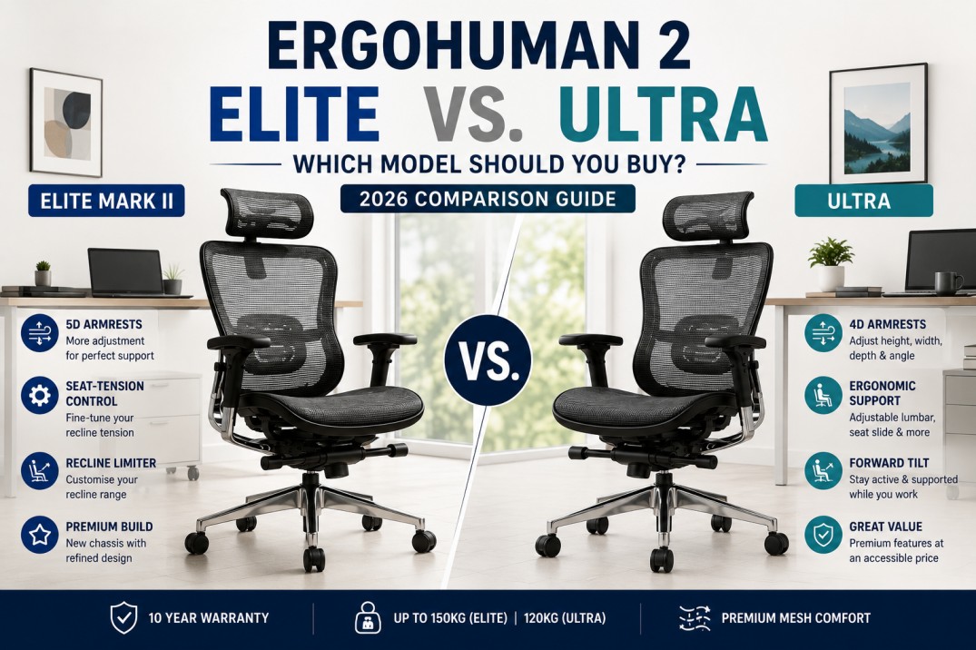 Ergohuman Elite vs Ultra 2026 Comparison