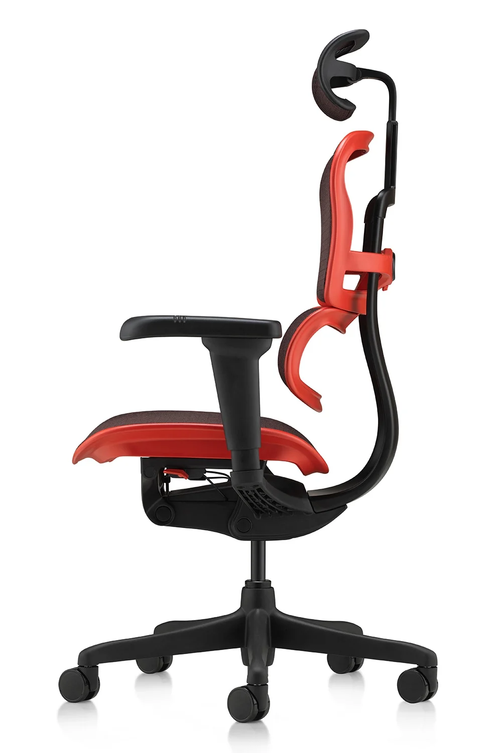 Ergohuman Ultra Gaming Chair Flame Red - Image 3