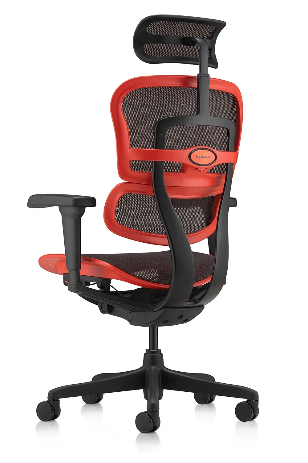 Ergohuman Ultra Gaming Chair Flame Red - Image 4
